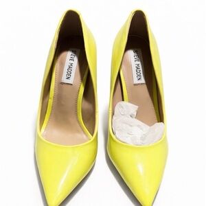 Steve Madden Bright Yellow Heels